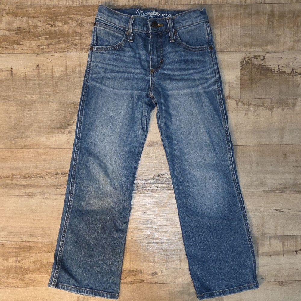 BOYS Wrangler Relaxed Fit SZ 8 - Picture 5 of 5